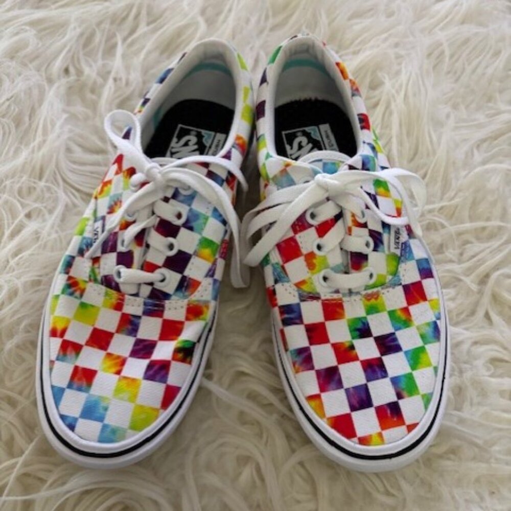 VANS OFF THE WALL MULTI COLOR LACE UP